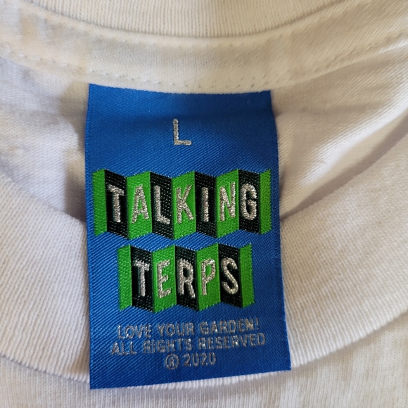NWT Talking Terps Limited Edition Tee Number 313 Of 420 OG Logo V.7 Size L - Picture 6 of 11